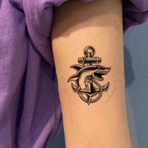 ការចាក់សាក់ Anchor Shark