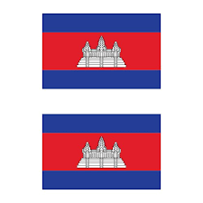 សាក់រូបទង់ជាតិកម្ពុជា។