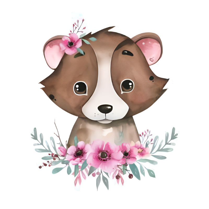 សាក់ Raccoon ទារក