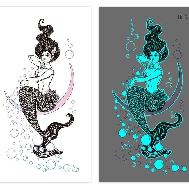 Moonlit Siren Tattoo