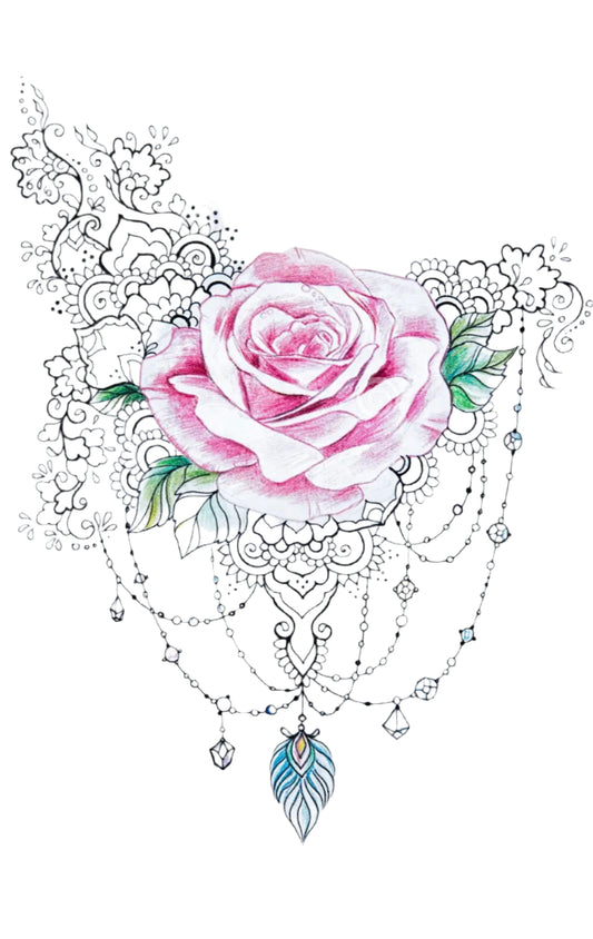 Rose Mandala សាក់
