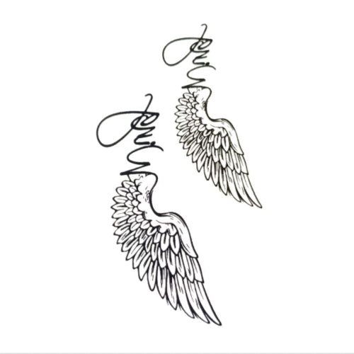 Angel Feather Tattoo