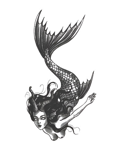 Medusa Mermaid Tattoo